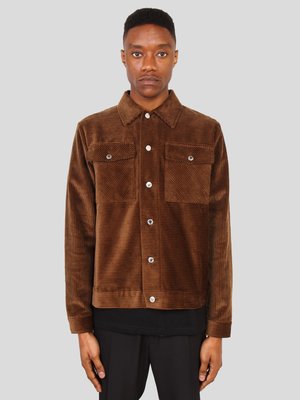 Sefr Eric Jean Jacket - Chocolate Brown 