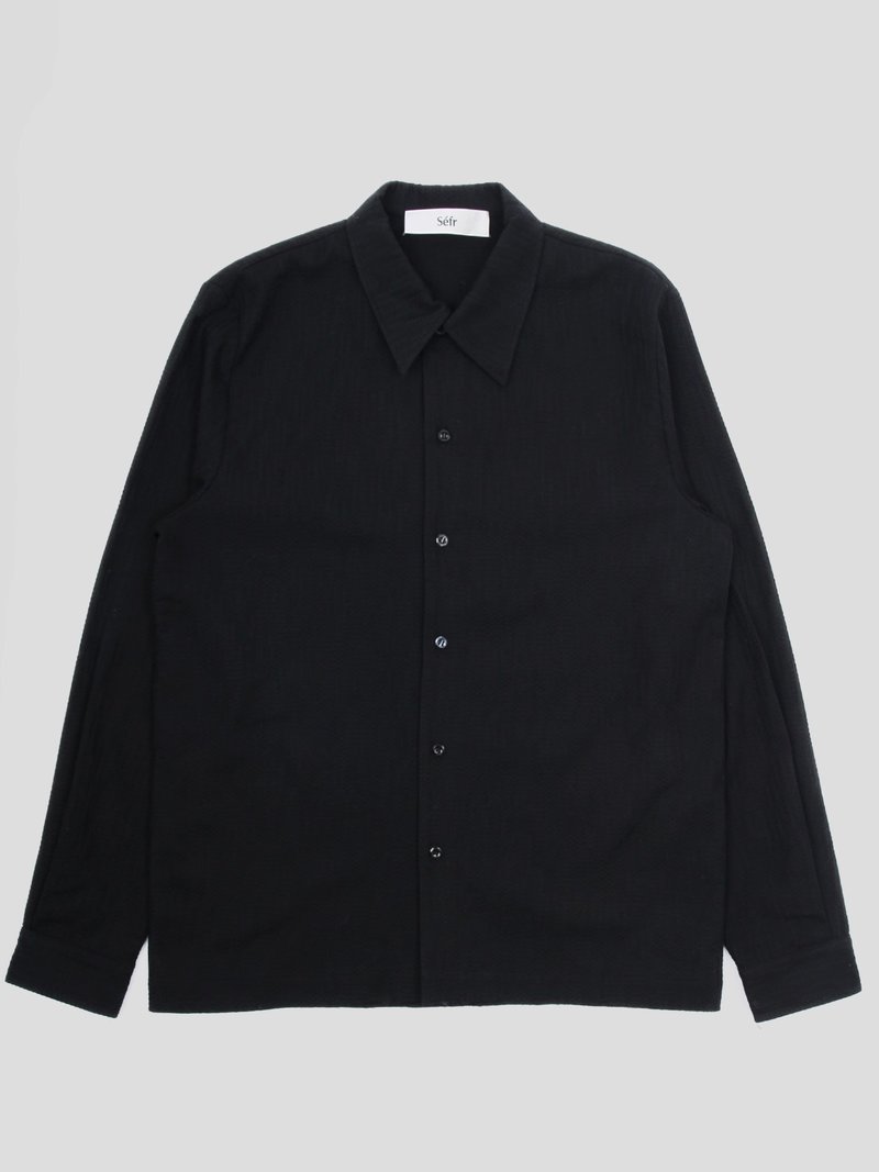 Sefr Ripley Shirt - Black | Garmentory