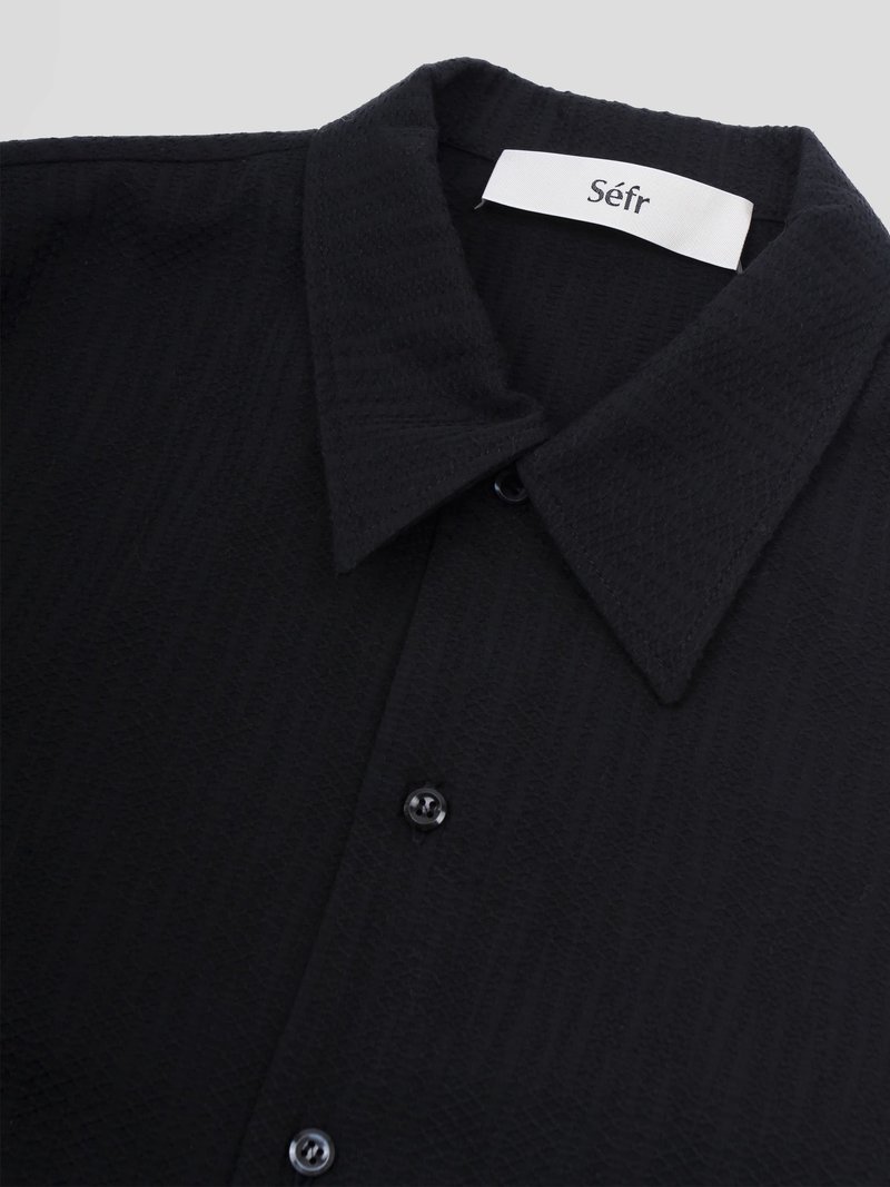 Sefr Ripley Shirt - Black | Garmentory