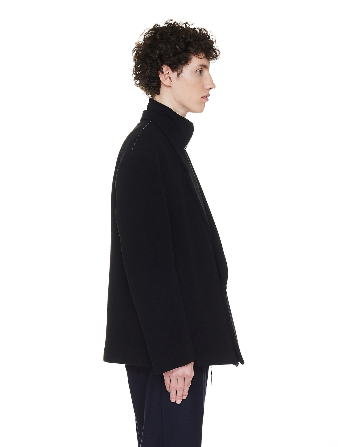 Fear of God x Zegna Wool Double Breasted Blazer Jacket - Black