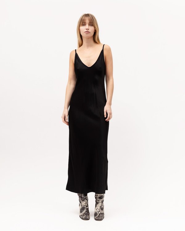 Dominique Healy Tara slip dress - Black