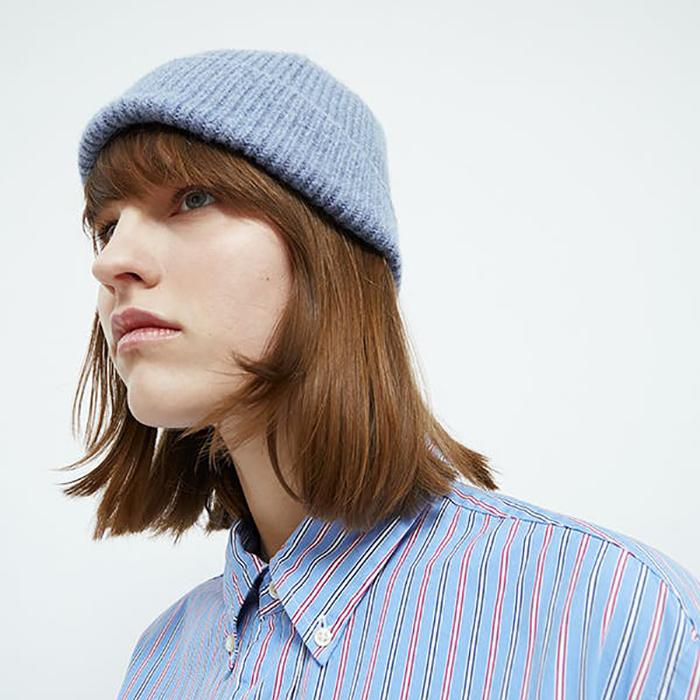 le bonnet ribbed wool toque