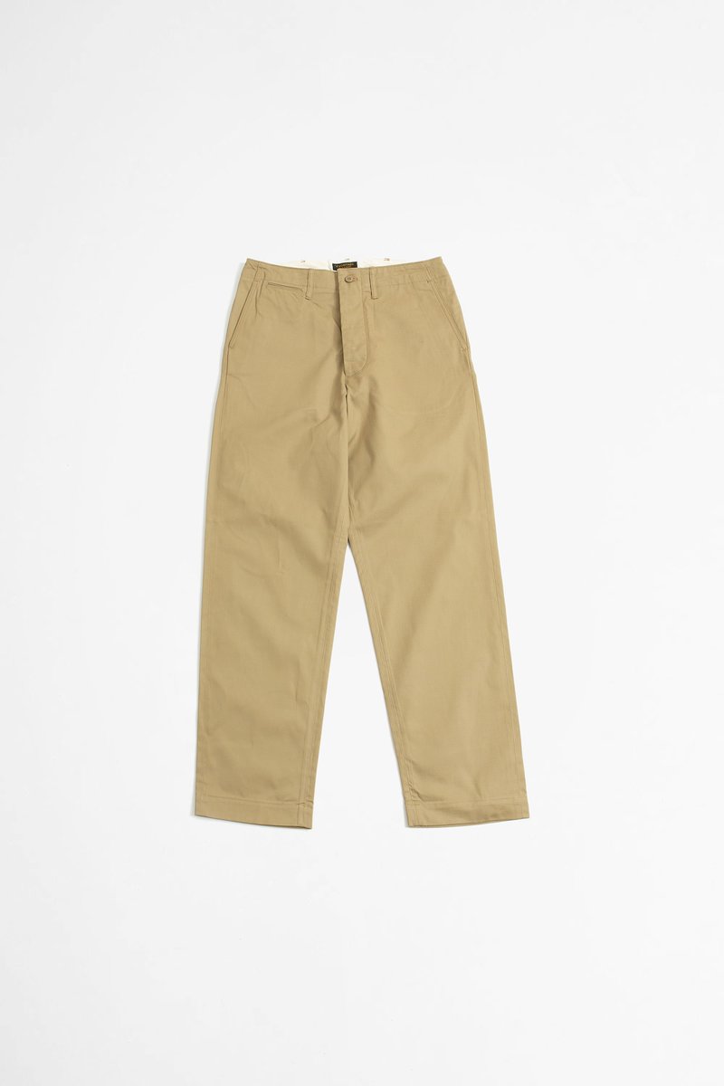 パンツ A VONTADE Type 45 Chino Trousers KHAKI L A VONTADE（アボンタージ）Type 45 Chino Trousers（タイプ45