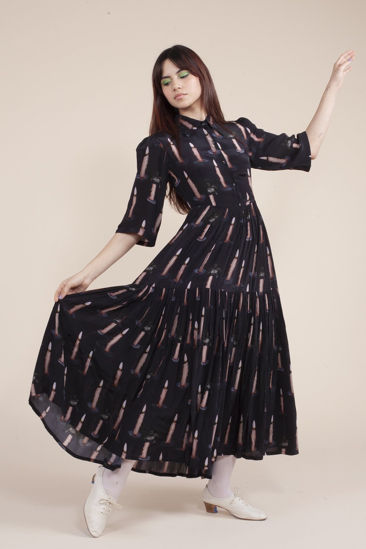 Samantha Pleet Morticia Dress - Image 1 of 5