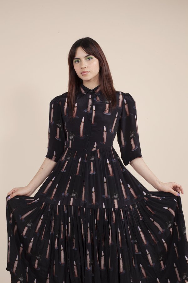 Samantha Pleet Morticia Dress