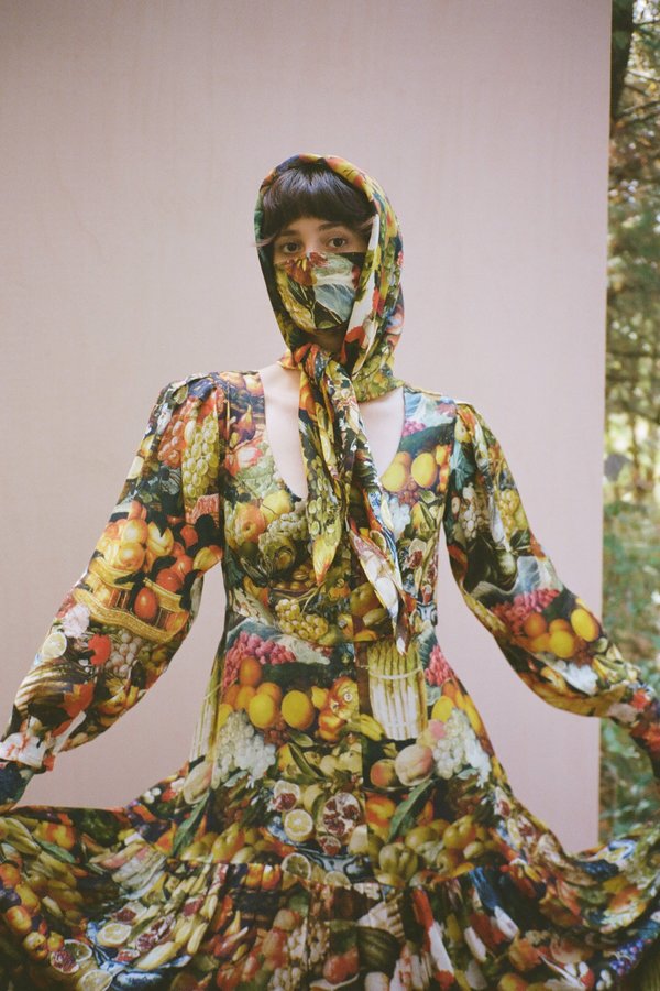 Samantha Pleet Silk Harvest Scarf