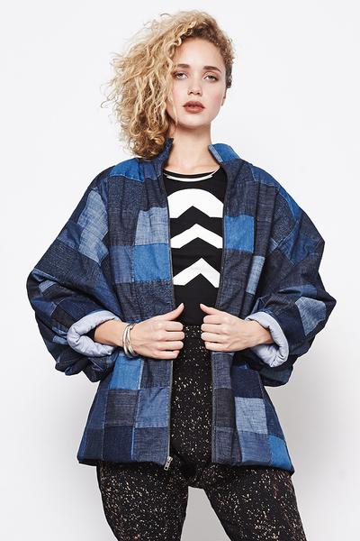 Mary Meyer Quilted Jacket - Patchwork Mary Meyer Quilted Jacket - Patchwork