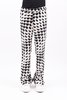 Marni Poly Twill Flare Trouser - Heart Print - Thumbnail 7