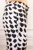 Marni Poly Twill Flare Trouser - Heart Print - Thumbnail 10