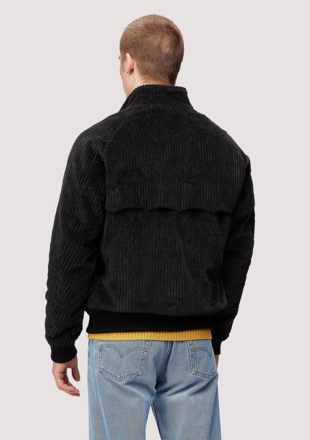Baracuta G9 Robert Winter Cord Jacket - Black | Garmentory