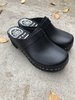 Haga Toffeln Swedish Clogs - Black  - Thumbnail 1