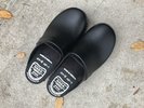 Haga Toffeln Swedish Clogs - Black  - Thumbnail 3