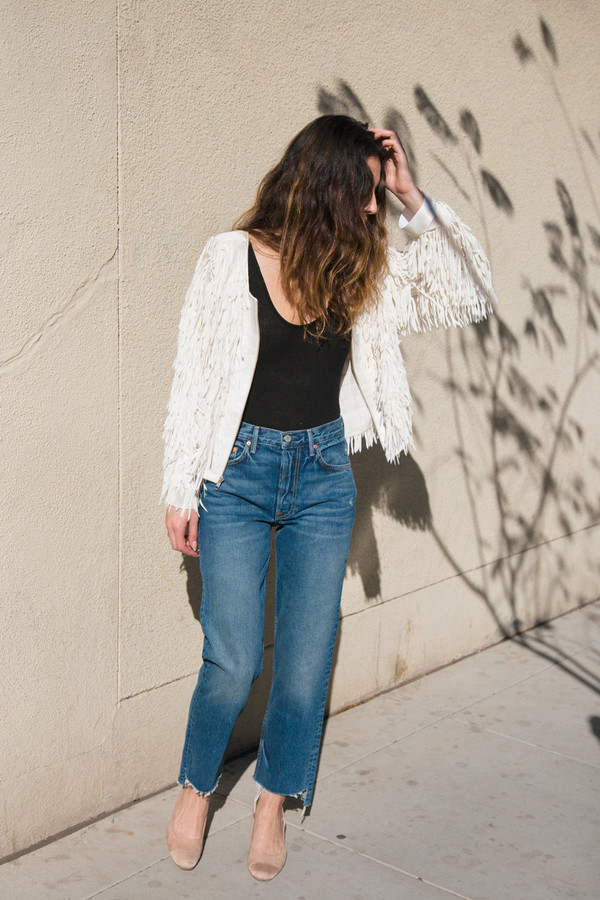 flannel eleanor fringe jacket | Garmentory