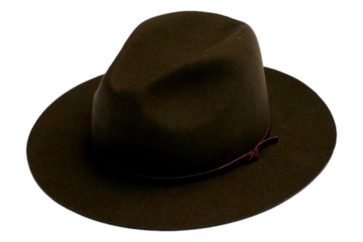 UNISEX Yellow 108 Paul Fedora - Olive | Garmentory