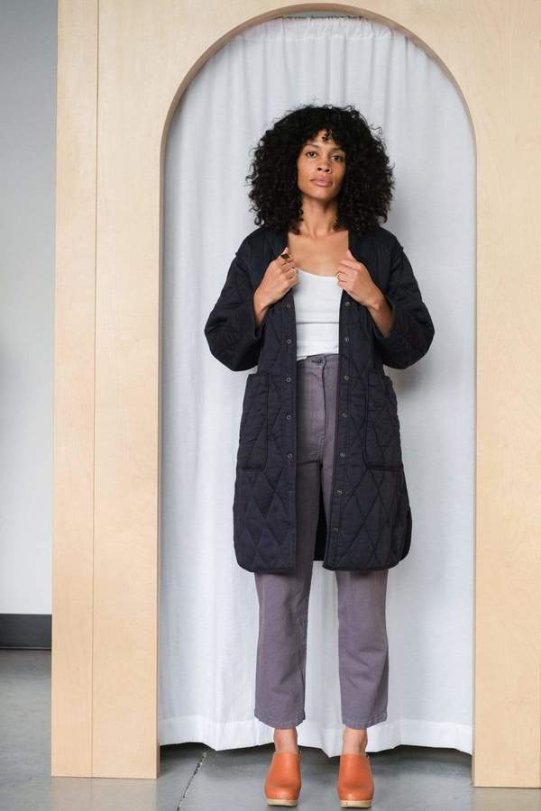 最終値下 é zipper quilting long down coat gr 最終値下 é zipper quilting long down coat gr