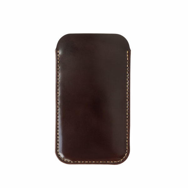UNISEX makr Cordovan Card Holder iPhone Sleeve Case - Ox Blood UNISEX makr Cordovan Card Holder iPhone Sleeve Case - Ox Blood