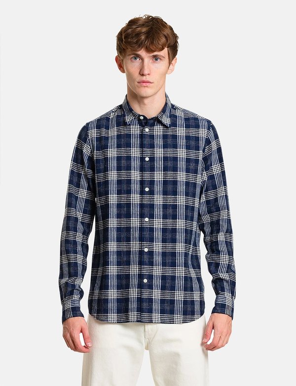 Norse Projects Hans 50/50 Check Shirt 