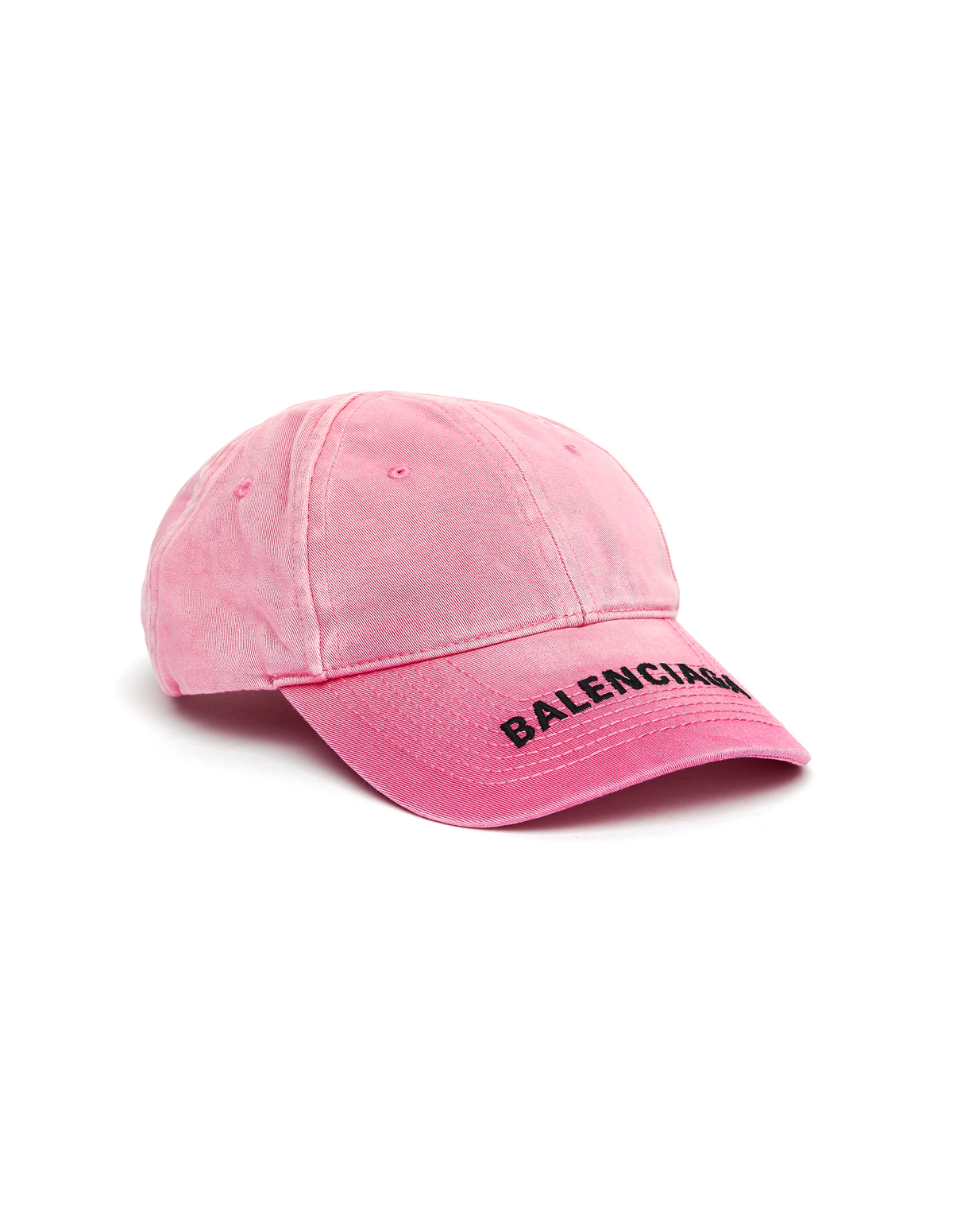 Balenciaga Denim Logo Cap - Pink | Garmentory