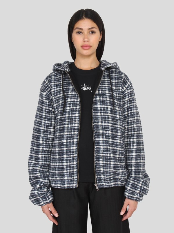 STUSSY WORK JACKET WOOL PLAID Mサイズ　ジャケット Stussy Wool Plaid Work Jacket Green Men's - FW24 - US