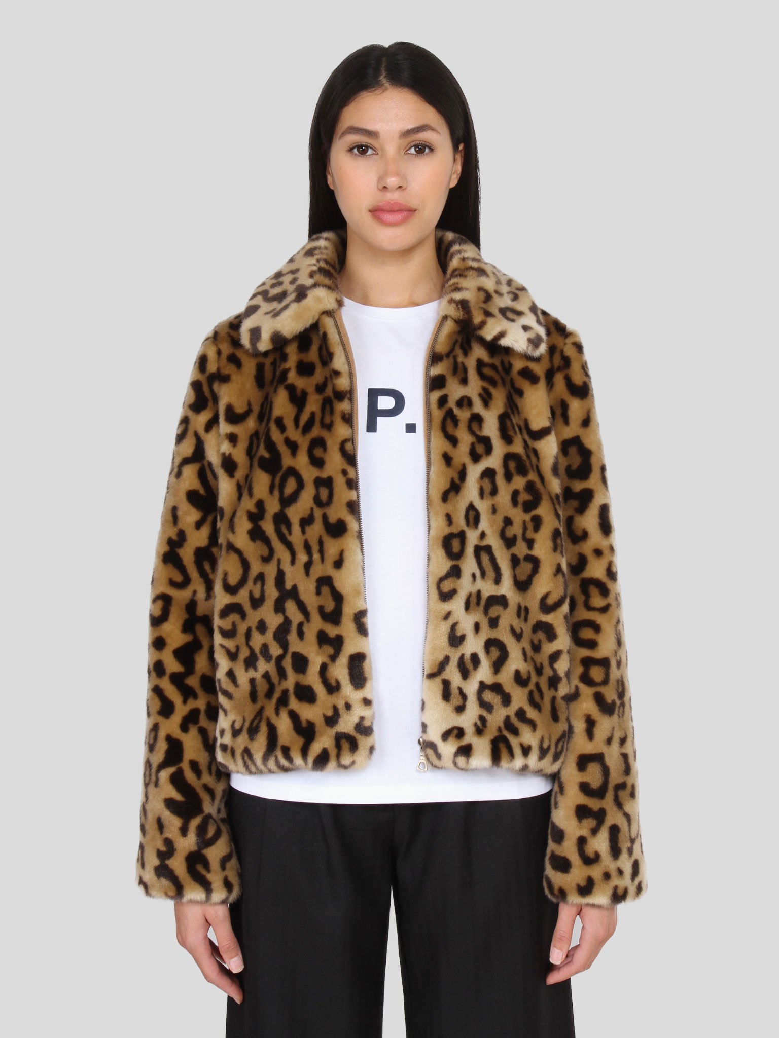 apc leopard jacket