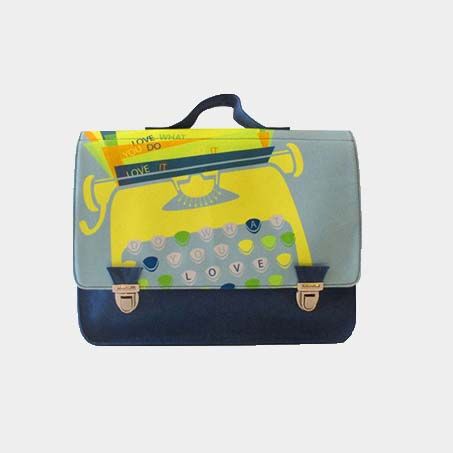 Miniseri Typewriter School Bag - Dodo Les Bobos Miniseri Typewriter School Bag - Dodo Les Bobos