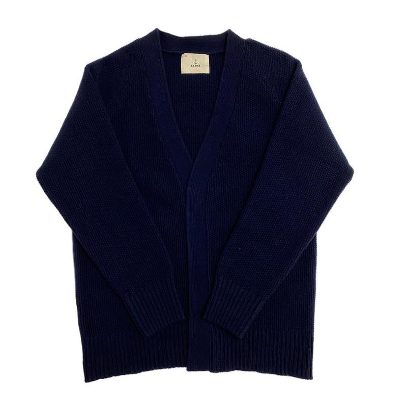 La Paz Gamboa Cardigan - Dark Navy | Garmentory 