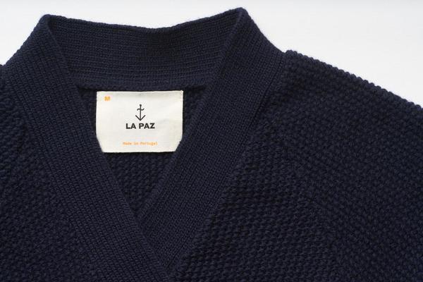 La Paz Gamboa Cardigan - Dark Navy | Garmentory 