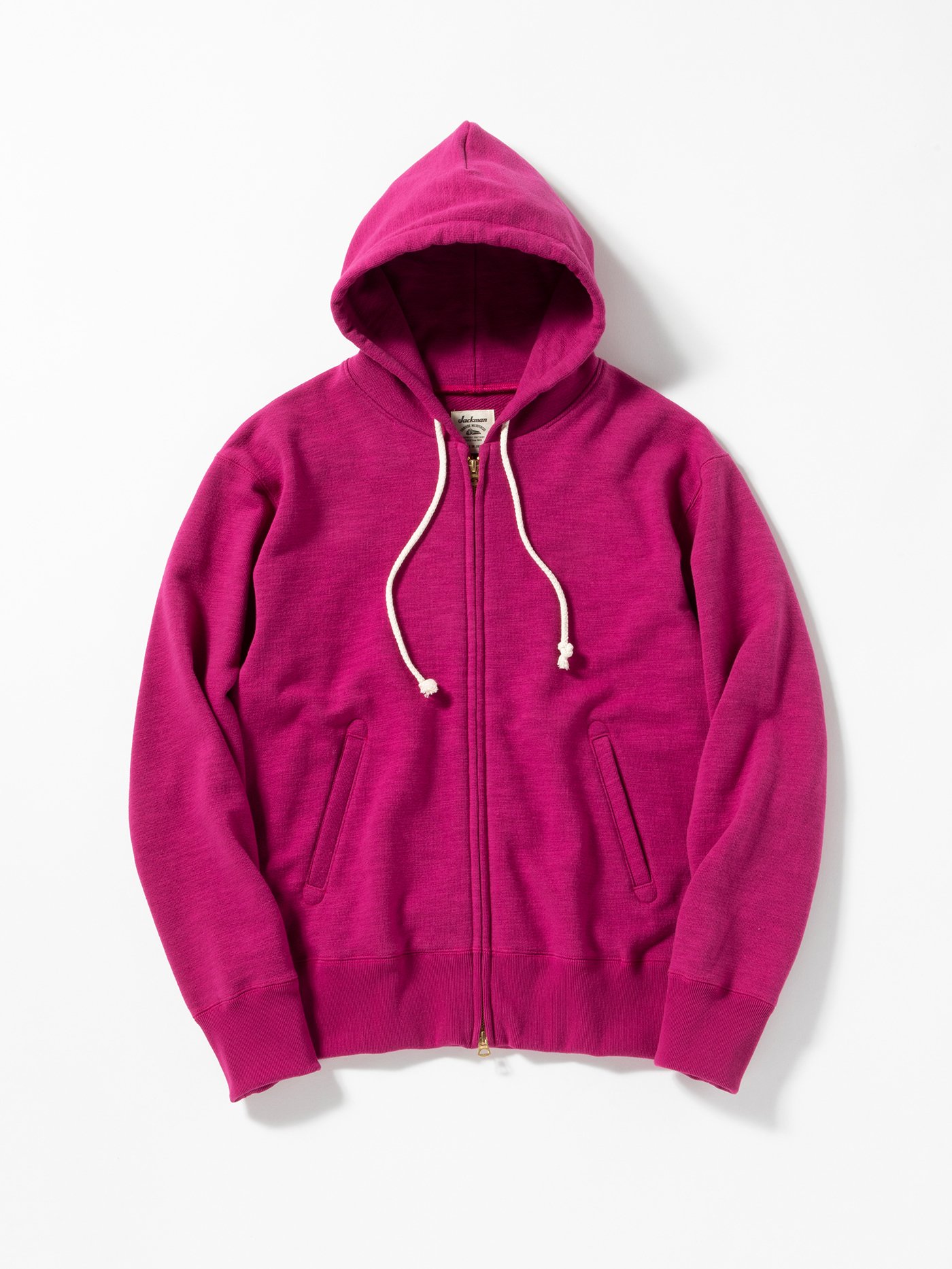 Jackman GG Full-Zip Sweatshirt - Ash Rose | Garmentory