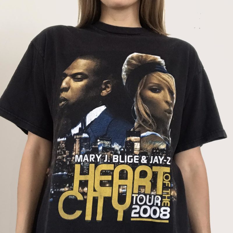 Vintage Mary J. Blige & Jay-Z Tour Tee | Garmentory
