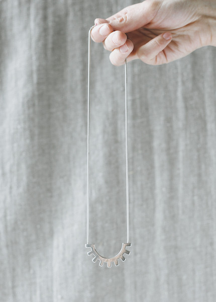 Tiro Tiro Cerrado Necklace in Silver Tiro Tiro Cerrado Necklace in Silver