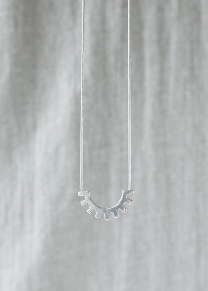 Tiro Tiro Cerrado Necklace in Silver Tiro Tiro Cerrado Necklace in Silver
