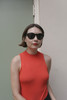 Kate Young x TURA Sunglasses in Black - Thumbnail 6