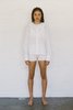 BLANCA Trine Cotton Shirt - White - Thumbnail 1