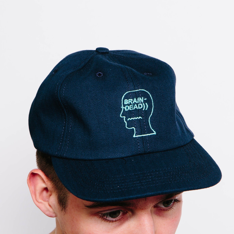 BRAIN DEAD 6p LOGO CAP