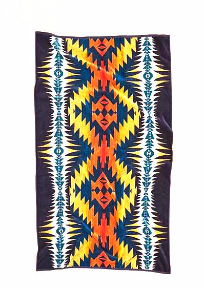 Pendleton Night Dance Spa Towel Pendleton Night Dance Spa Towel
