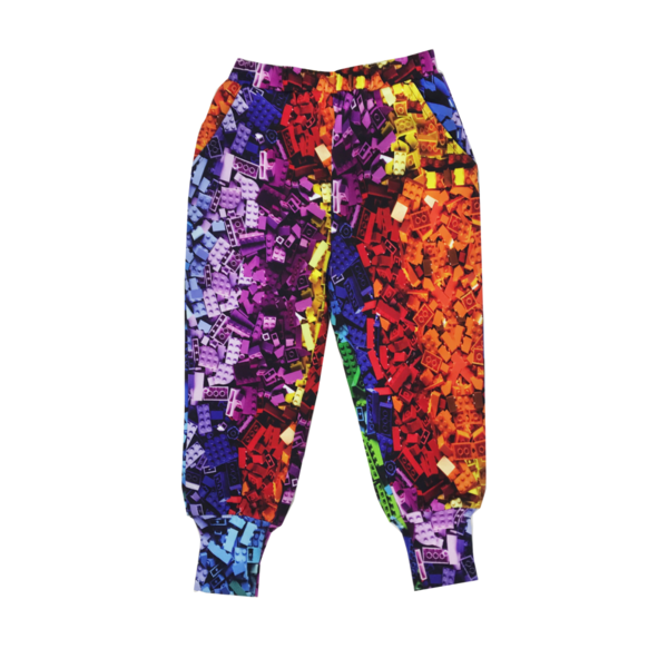 Kids Romey Loves Lulu Building Blocks Sweatpant Kids Romey Loves Lulu Building Blocks Sweatpant