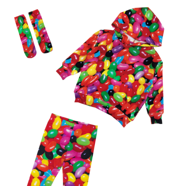 Kids Romey Loves Lulu Jelly Beans Hoodie Kids Romey Loves Lulu Jelly Beans Hoodie