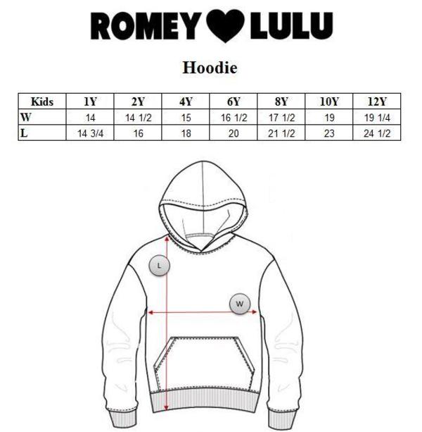 Kids Romey Loves Lulu Jelly Beans Hoodie Kids Romey Loves Lulu Jelly Beans Hoodie