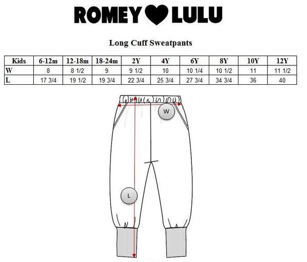 Kids Romey Loves Lulu Jelly Beans Sweatpant Kids Romey Loves Lulu Jelly Beans Sweatpant