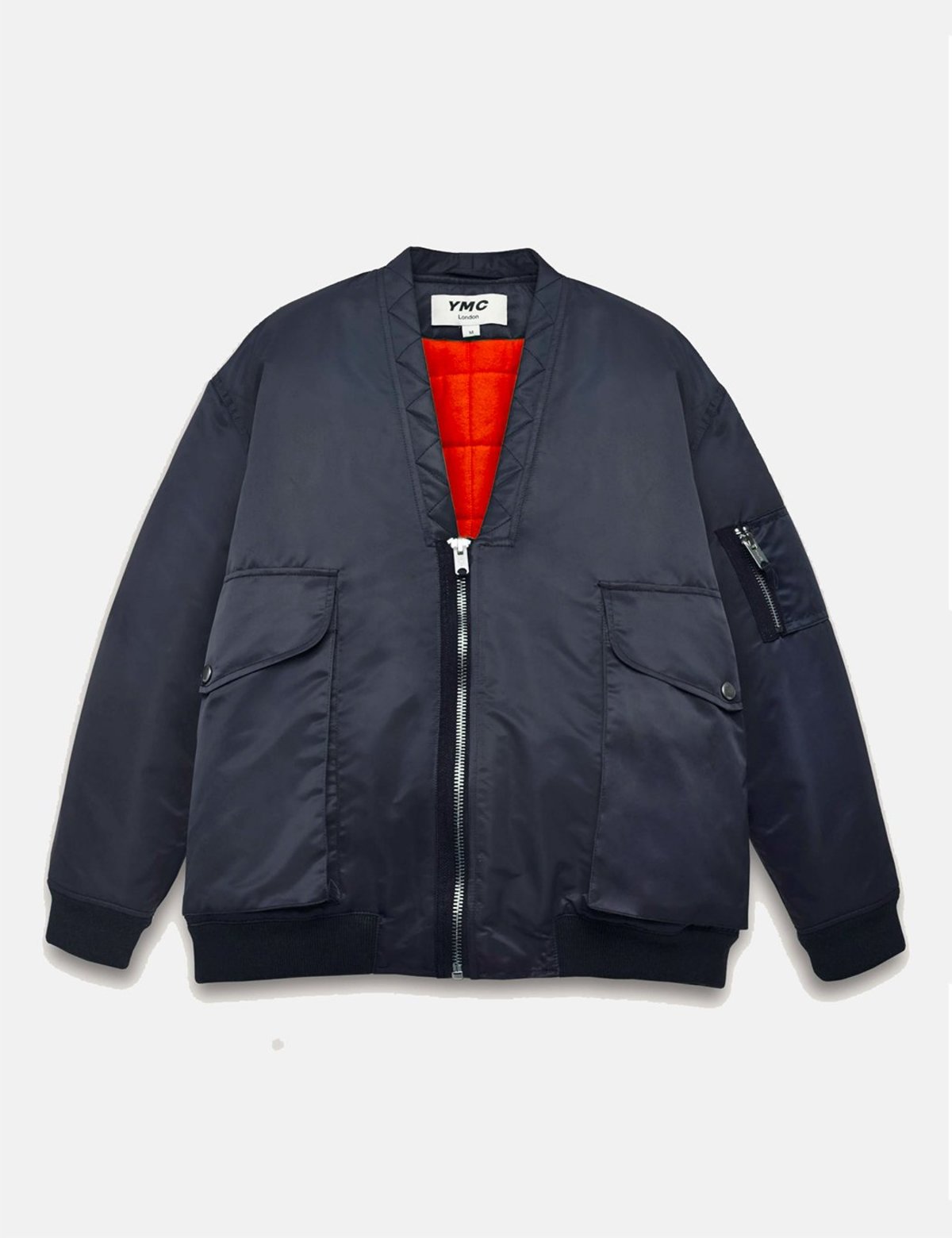 YMC Paninaro Bomber - Navy Blue | Garmentory