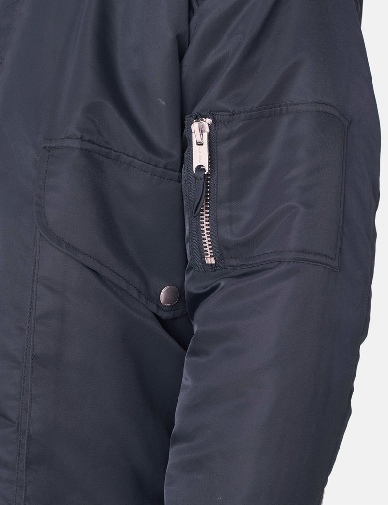 YMC Paninaro Bomber - Navy Blue | Garmentory