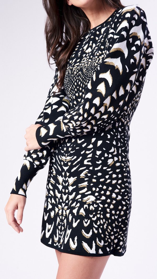 knee length dresses for ladies HAILEY MINI DRESS  Line & Dot