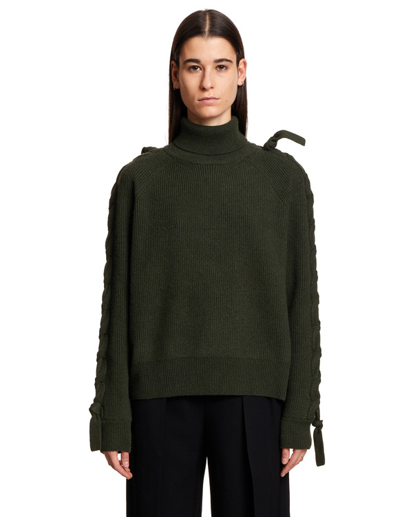 JW Anderson Turtleneck Sweater Khaki Garmentory