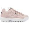 FILA Disruptor II 3d Embroider Sneaker - Pink/Black/White - Thumbnail 1