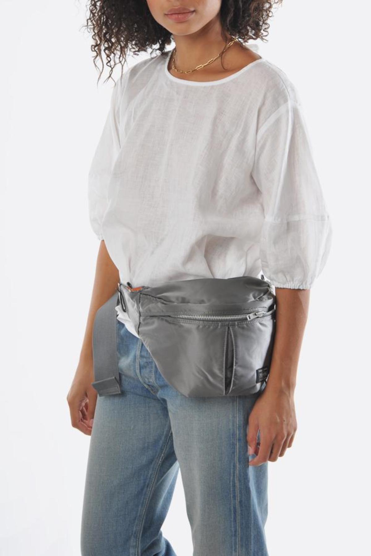 Porter Tanker Waist Bag - Silver Grey | Garmentory