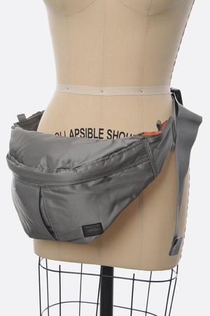 Porter Tanker Waist Bag - Silver Grey | Garmentory