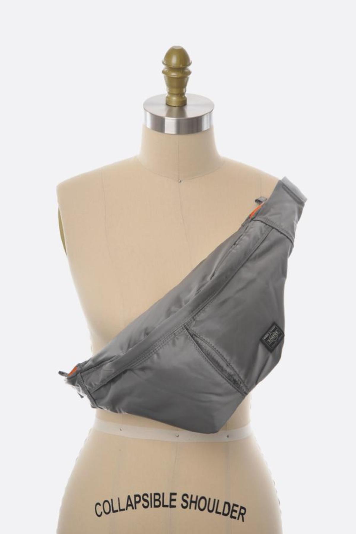 Porter Tanker Waist Bag - Silver Grey | Garmentory