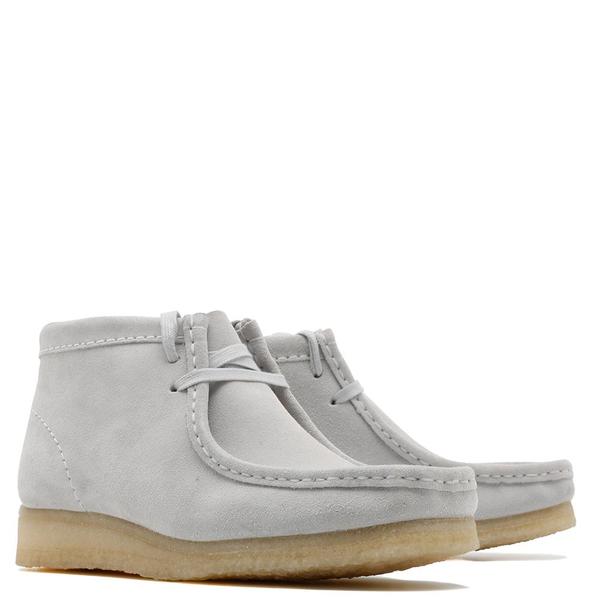 Clarks Women's Wallabee Boot - Blue Clarks Women's Wallabee Boot - Blue