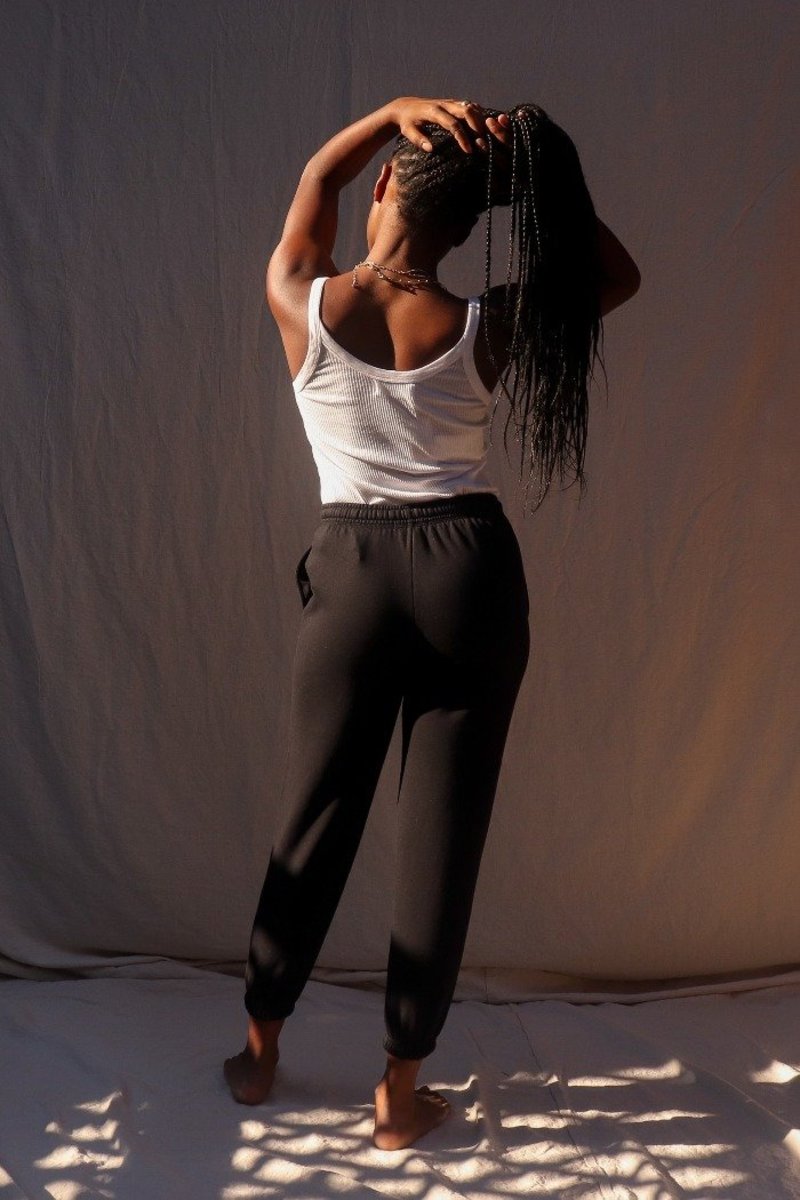 Richer Poorer FLEECE JOGGER SWEATS - black