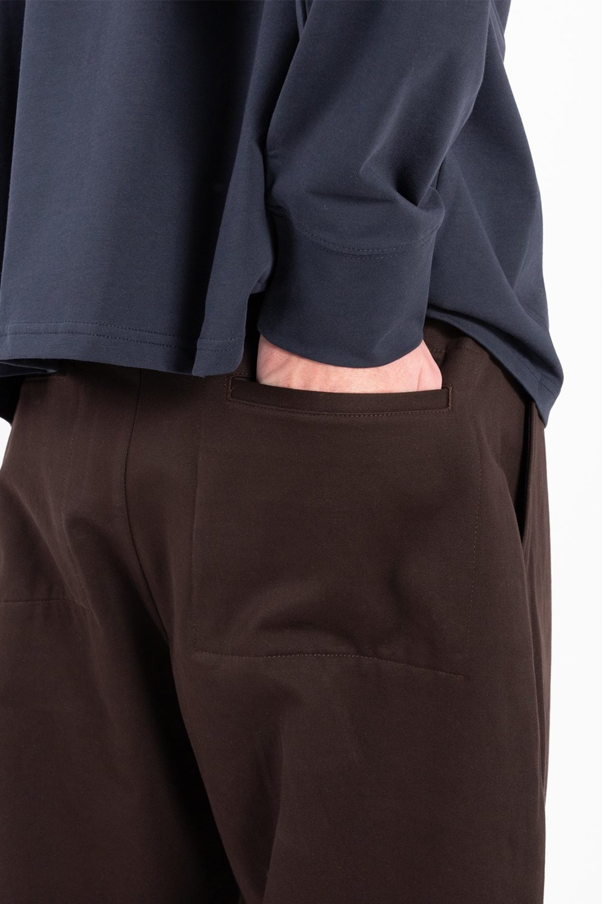 Studio Nicholson Bionda Pant - Espresso | Garmentory